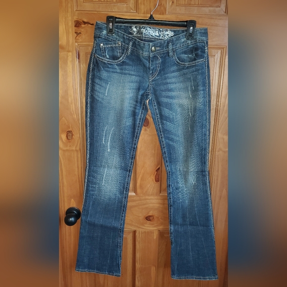 Express Denim - Brand New Express Barely Boot Jeans